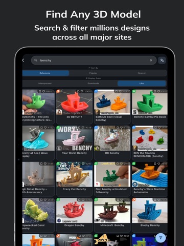Thingiverse MakerWorld | 3Drop ipad screenshot 3