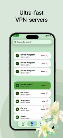 ВПН : Flow VPN супер огонь хит iPhone screenshot 2