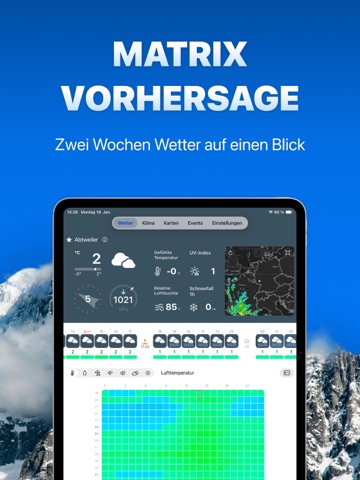 WeatherGuide iPad screenshot 2