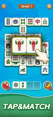 Ocean Tile Match: Mahjong Screenshot 1 of 5