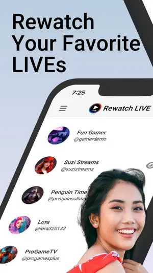 Rewatch LIVE: Save Live Stream screenshot 1