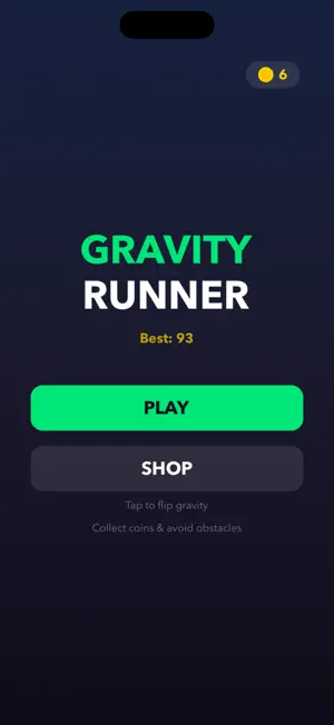 Gravity Runner: Flip & Dodge screenshot 1