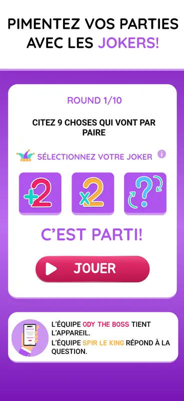 Devineuf: Jeu de Soirée Trivia screenshot 6 of 7