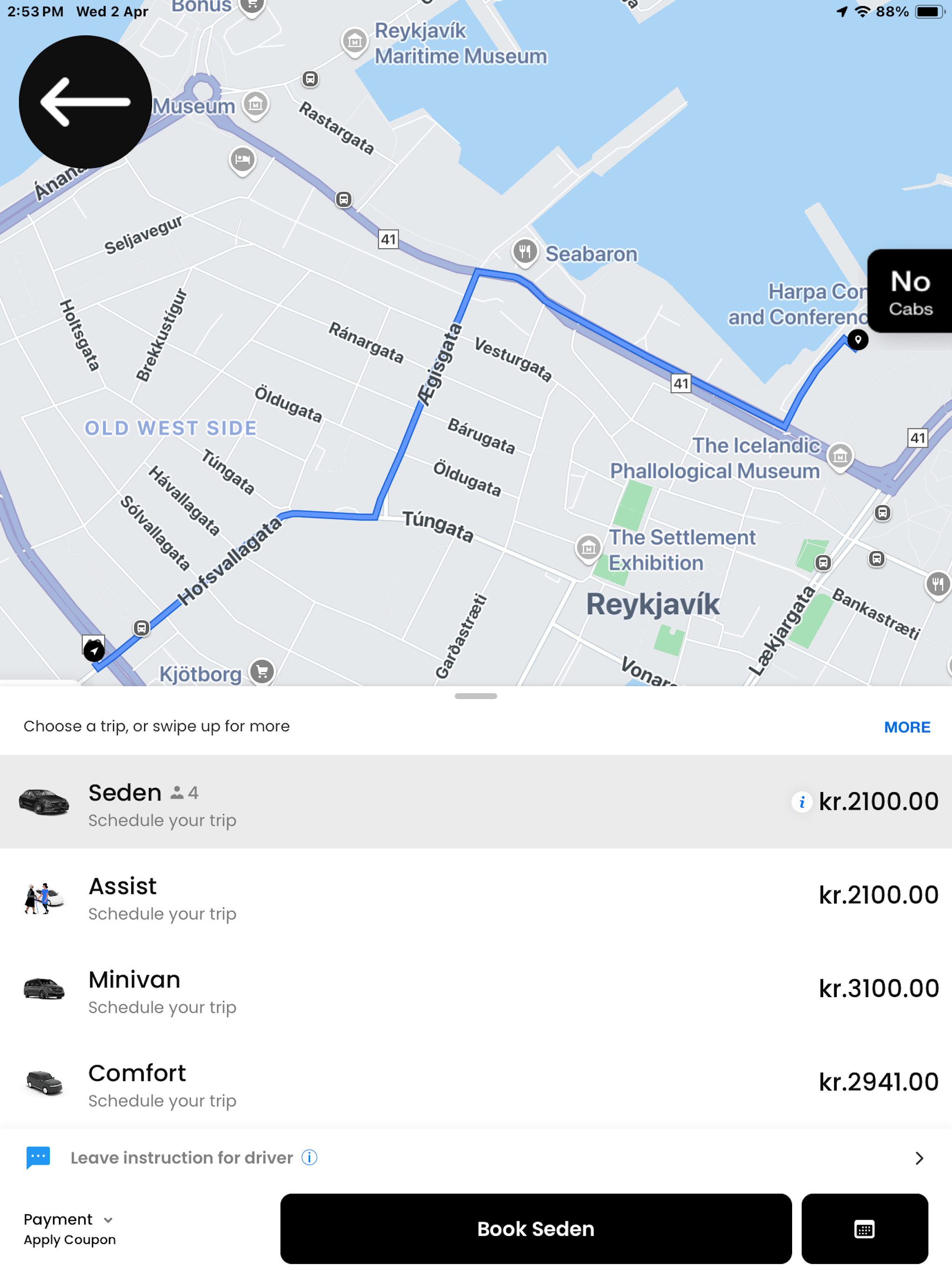 OberCab - Request a Cab screenshot 7