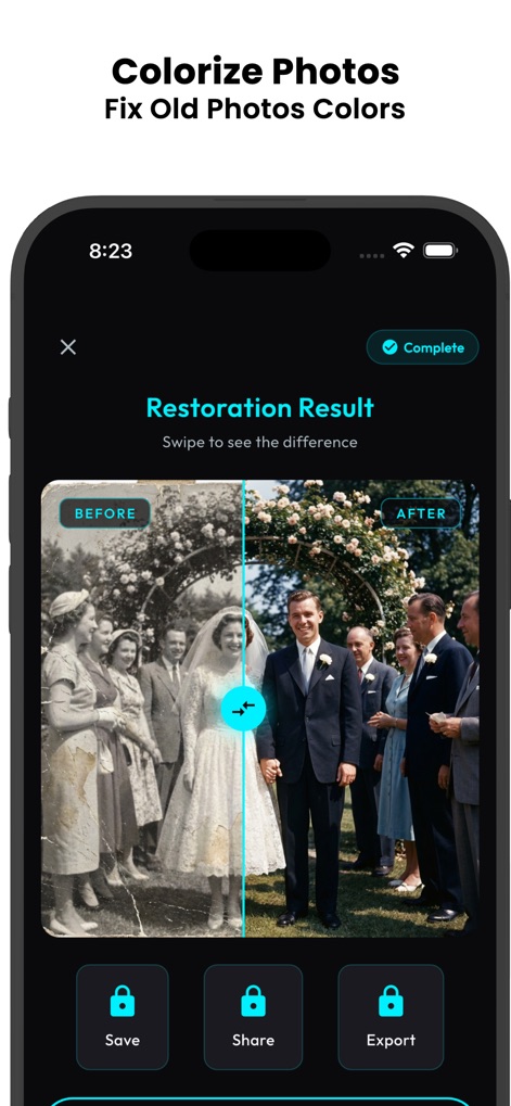Old Picture Restoration AI - Photo & Video App | MWM