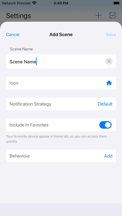 EcoNet Smart Home Screenshot