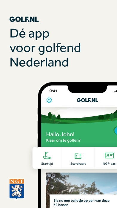 Golf.nl app Screenshot