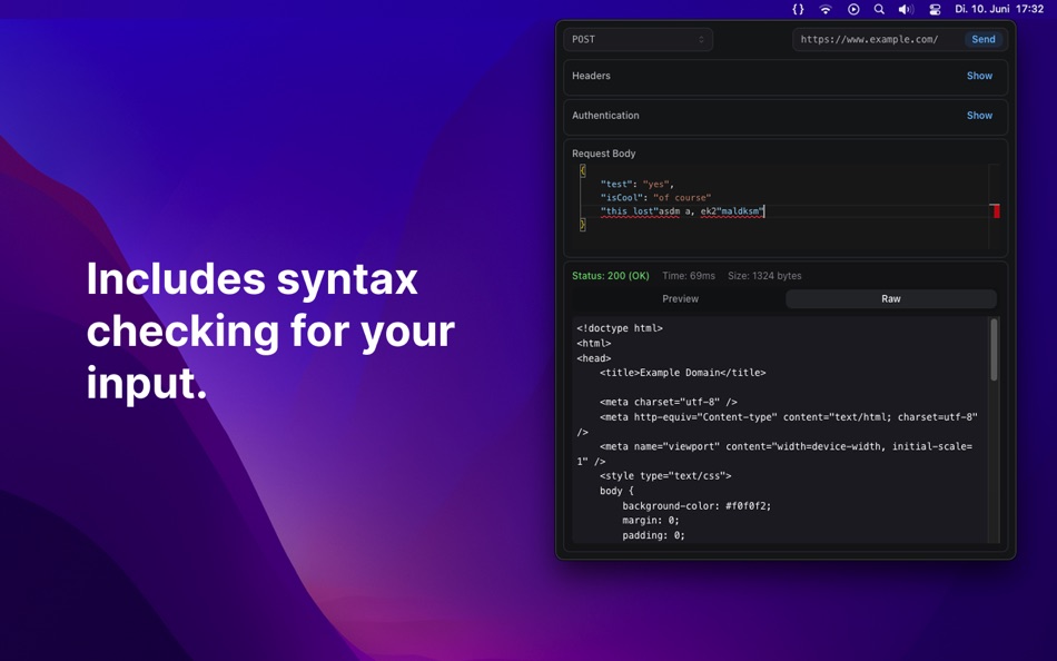 #4. API_TESTER (macOS) بواسطة: Marcel Frank