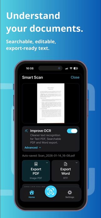 EyeScan Pro OCR & PDF Scanner Screenshot 4 of 7