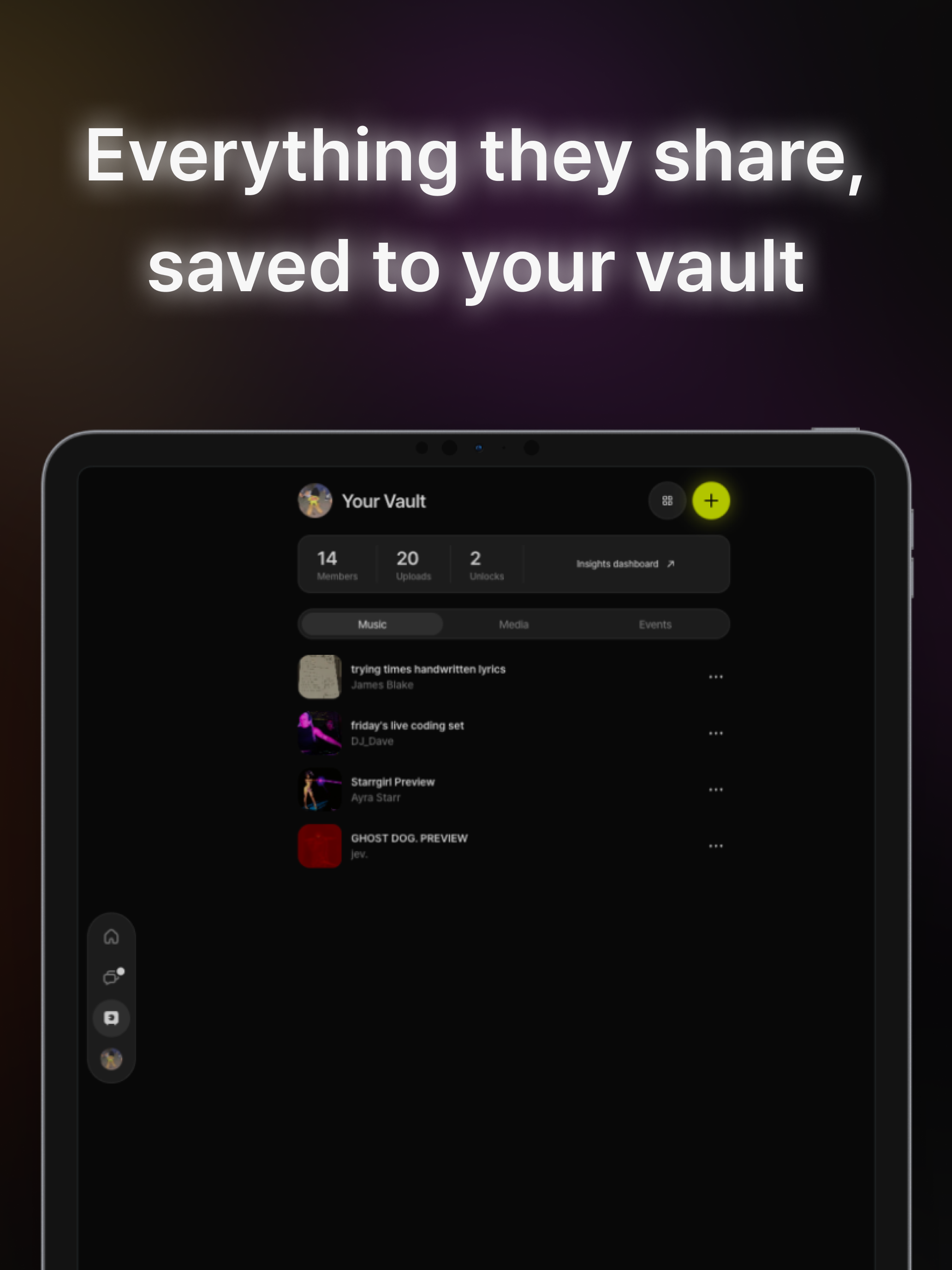 Vault.fm: Live Group Chats screenshot 10