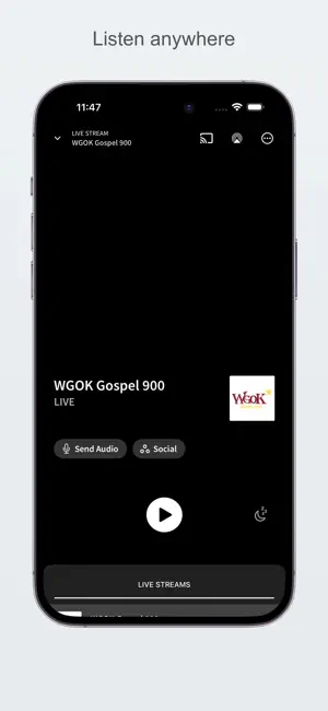 WGOK Gospel 900 screenshot 2