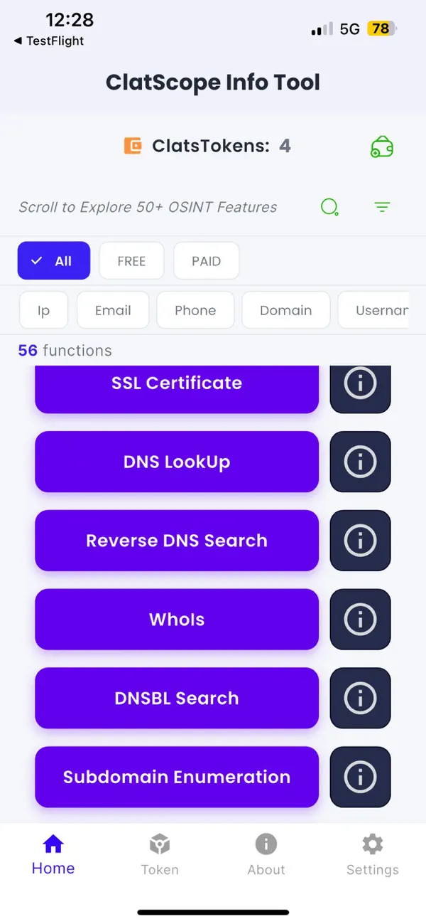 #3. ClatScope (OSINT) (iOS) Door: Olamide Owolabi