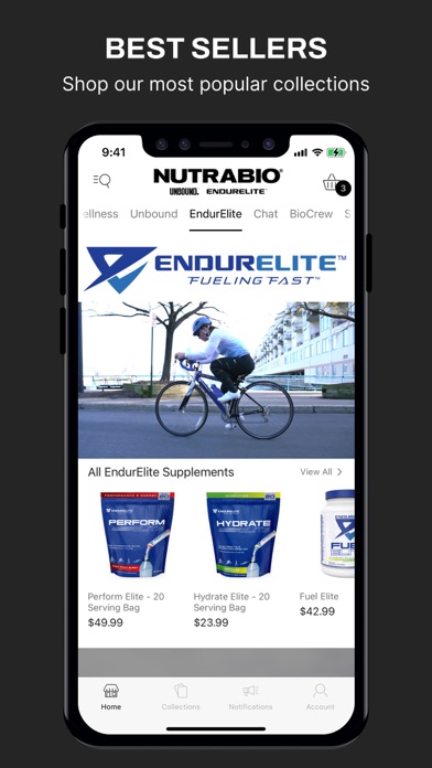 NutraBio Brands Screenshot