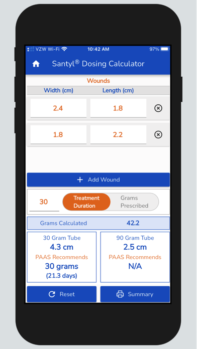 Rx Days’ Supply Calculator Screenshot