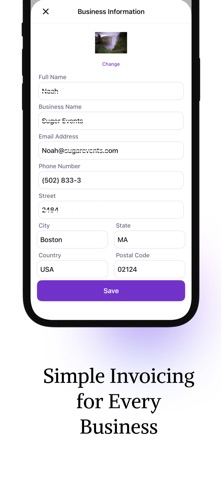 Easy Invoice Maker - Invoicoo Screenshot 4 of 5