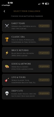 Iron Maiden Trivia screenshot 3
