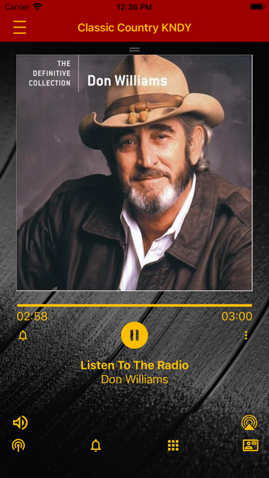 1570 KNDY-AM. Screenshot