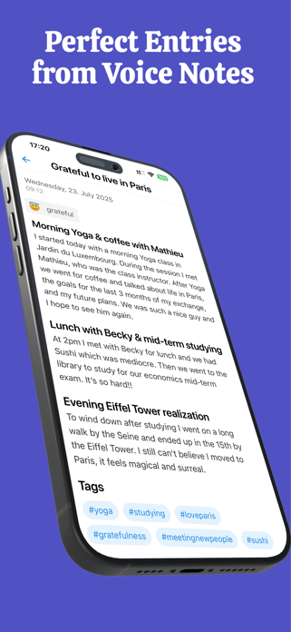 Reflect Journal: Voice Diary Screenshot 2 of 5