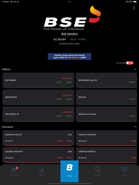 Screenshot #6 pour BSEIndia on Mobile