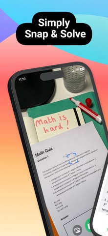 AI Math Solver | Snap & Learn Screenshot 1 of 5