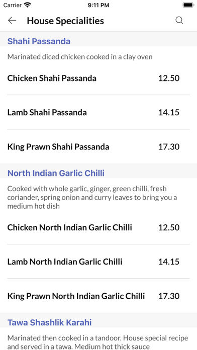 Rajpoot Indian Restaurants Screenshot