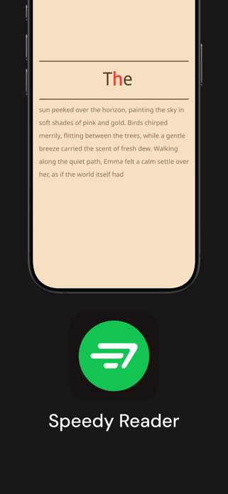 Speedy Reader - RSVP Screenshot 1 of 7