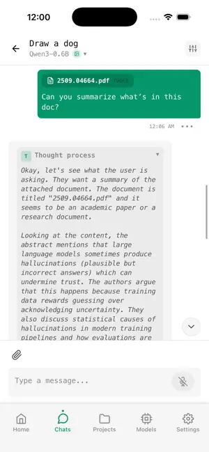 Off Grid AI - Private Local AI screenshot 3