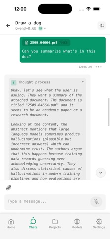 Off Grid - Private AI Chat screenshot