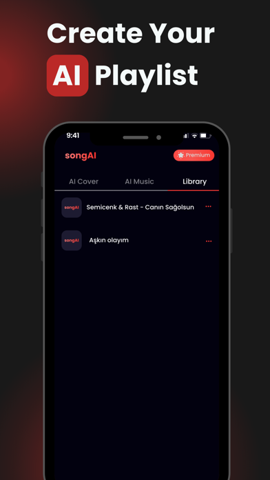 Song AI: Cover Songs, Music Screenshot