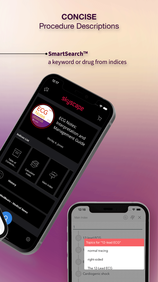 #2. ECG Notes: Quick look-up ref. (iOS) Podle: Skyscape Medpresso Inc