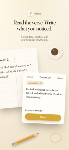 devo: Bible quiet time Screenshot 2 of 6