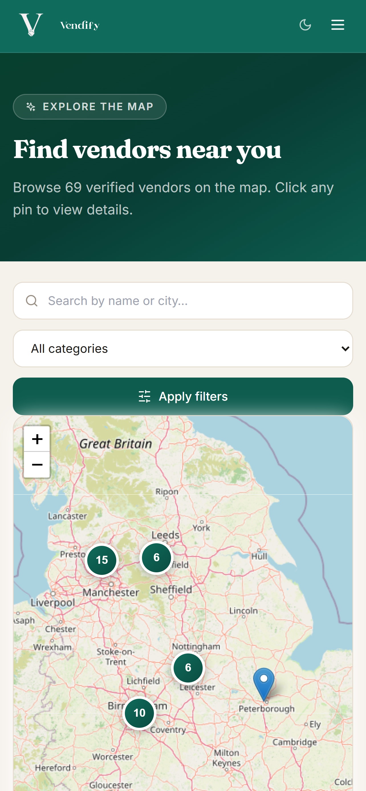 Screenshot 4 of Vendify Events