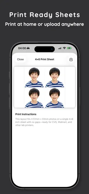 Quick Passport Photo screenshot 3