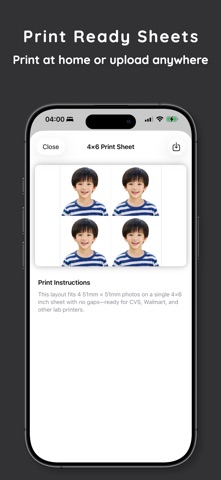 Quick Passport Photo Screenshot 3 of 4