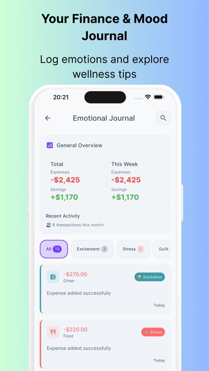 EmoFin: Budget & Emotions screenshot-3
