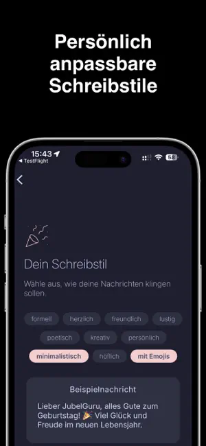 JubelGuru - Geburtstags App screenshot 3
