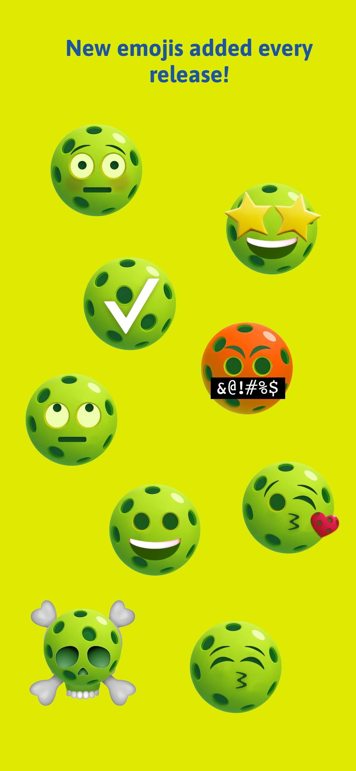SmashMoji: Pickleball Emojis