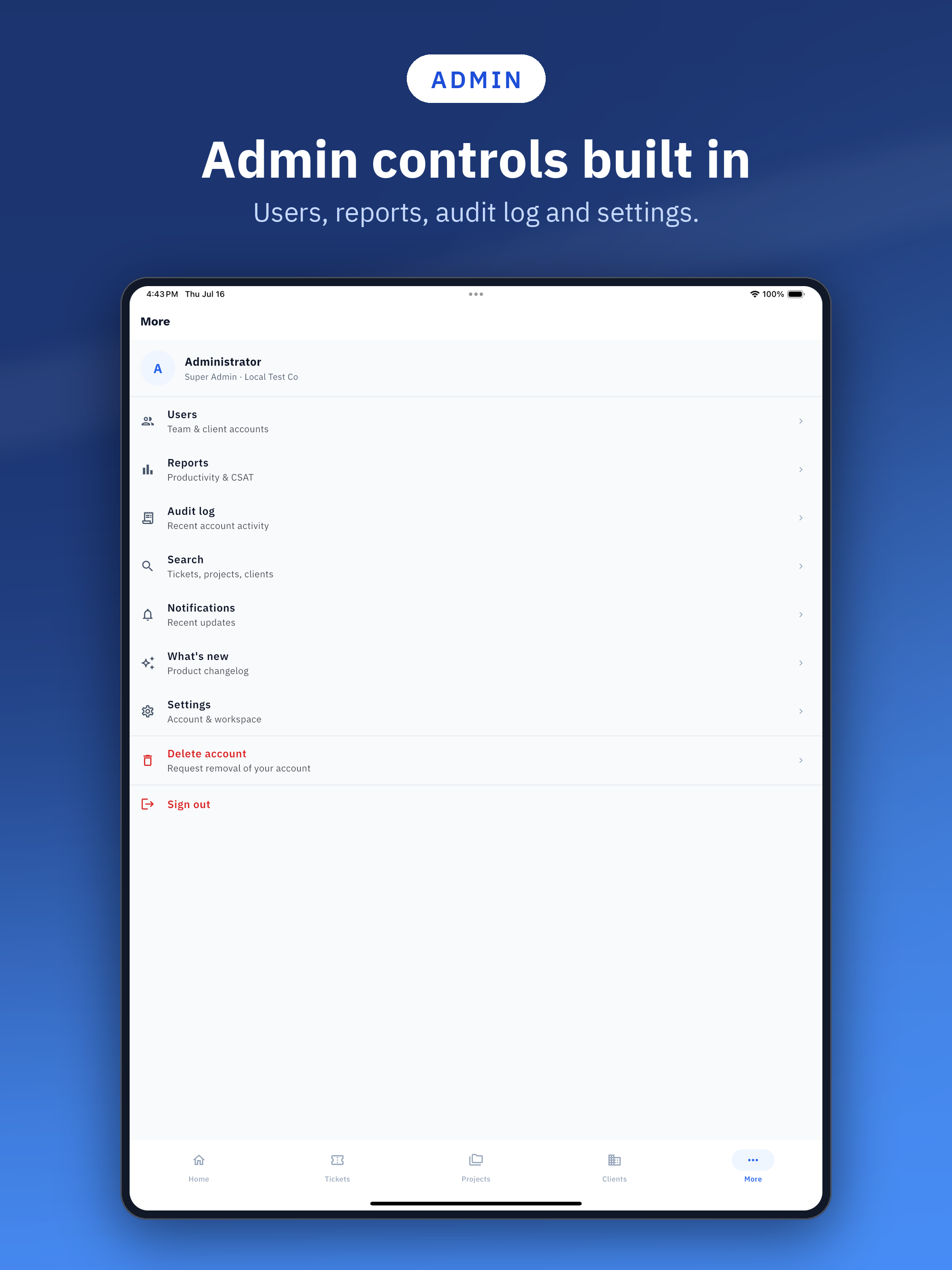 Support by ERP4U screenshot 11