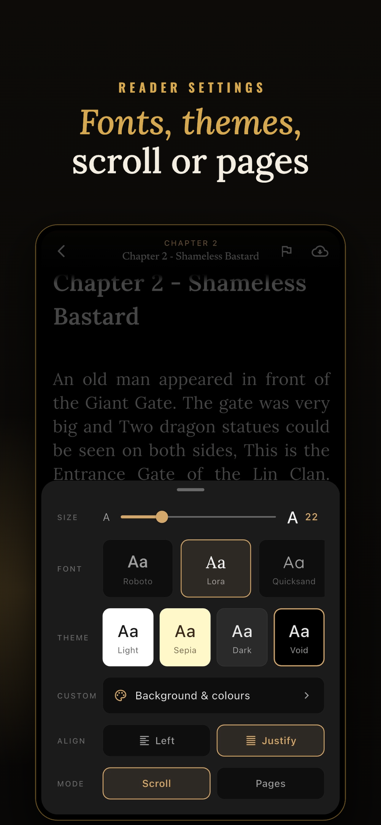 Light Novel - Offline Reader screenshot 4