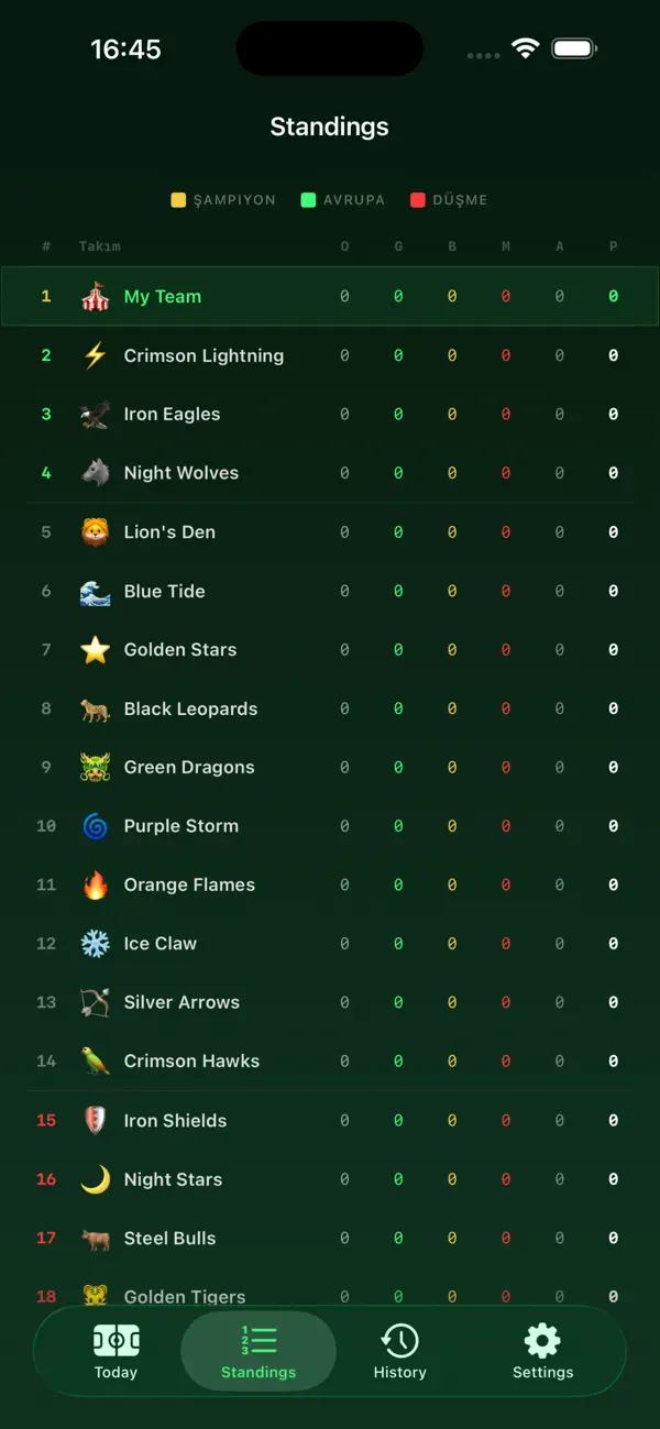 Screenshot #2 pour iSoccerOS