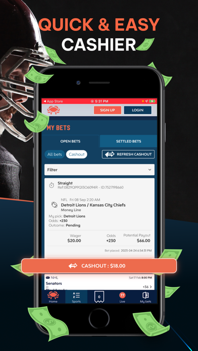 Crab Sports Screenshot