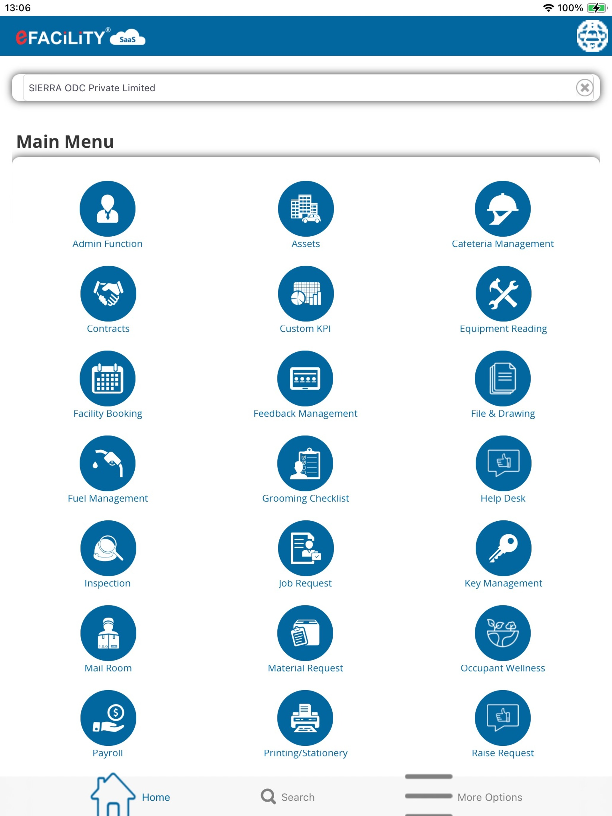 eFACiLiTY® SaaS screenshot 9
