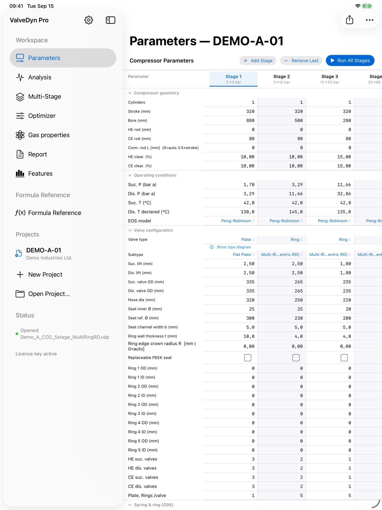 Screenshot 5 of ValveDyn Pro