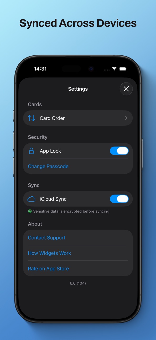 iPhone screenshot
