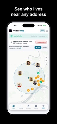 Predator Map: Sex Offenders screenshot 1