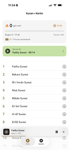 Kuran-ı Kerim Türkçe Meali screenshot