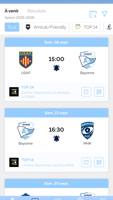 Aviron Bayonnais Rugby Pro Screenshot