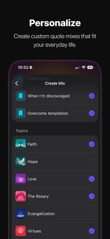 Saintly - Daily Quotes screenshot
