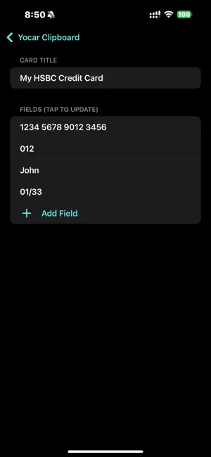 Yocar Clipboard screenshot 4