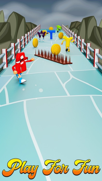 Alphabet Runner 3D ABC Race screenshot-4